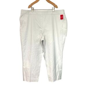 Spanx Silver Linings On The Go Slim Straight Leg Pant 20372R Classic White 3X